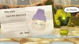 Miitopia Chaotic Randomizer Playthrough: Part 20
Ma birthday is on 4/28 (thats tomorrow)!!!!! Ill be an adult!!!!!!!!!!!!!!!!!!!!!!!! i will die
In Part 20, we come across probably the hardest level so far, even stripping us from Paper Luigi before sending us through it. -Sed writes us some comedy gold and we encounter all the Fairy bosses funnily enough. Griffin with Boss Snurp phases, Nose with Darkest Lords Big Bang, what could go wrong? Going back to the Dragon room crashes the game for some reason. And the Dragon in question is basically a post-game boss! Right? Most people dont get to see the Vampire in Travellers Hub before beating the game, right? The Dark Lord fight has some funny animations going on, the Imps are out at the start because he got robbed of the face steal skill. And the defeat animation is definitely wrong. King of Darkness Fucker has an even less menacing theme than Tips. Speaking of Tips, hes BALD!!!!!!!! MY EYES
Miitopia Randomizer made by Kobazco. Github page: https://github.com/Kobazco/Miitopia_Randomizer
Google Translate text mod made by LavaImp. Gamebanana page:
https://gamebanana.com/mods/291132
Connors Randomizer Program: https://drive.google.com/file/d/1D8cCI4aXuIZkQGsIMPDRXnB-Ys6iwYdw/view Miitopia Chaotic Randomizer Playthrough: Part 20