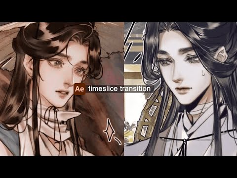 timeslice transition ;; after effects