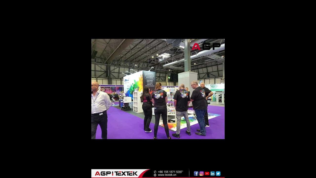 TEXTEK UK distributor at the show 