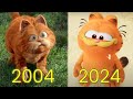 Evolution of Garfield Movies (2004-2024)