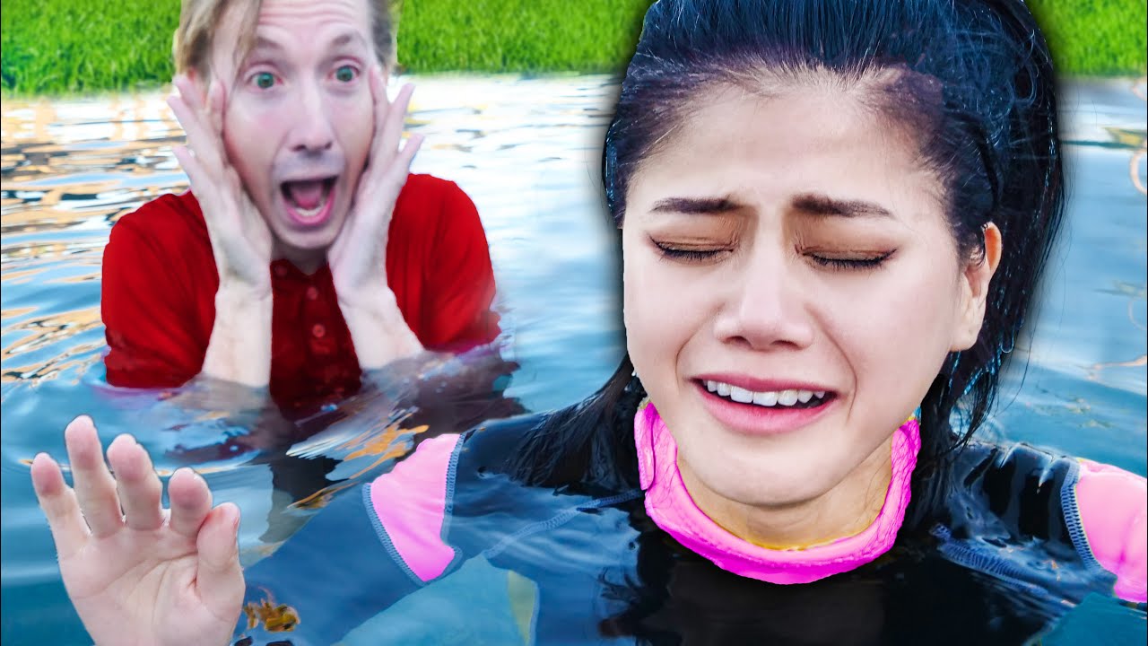 ⁣VY FACES HER FEAR OF WATER! Swimming Pool Challenges to Unlock Secrets of GKC Safe Underwater!