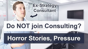 Why you should NOT join Consulting (horror stories, mental health)
