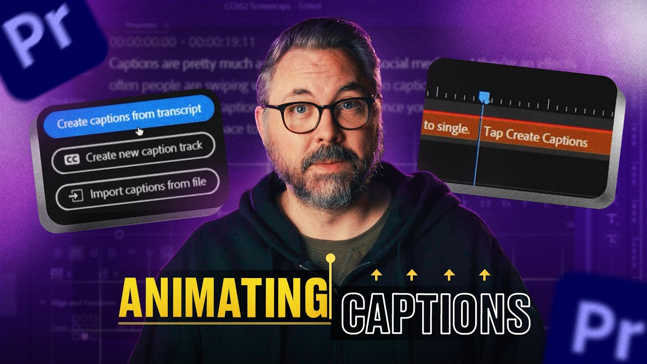 Learn How to Animate Captions in Three Minutes | @filmriot x Adobe ...