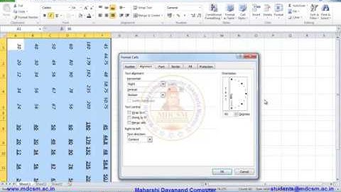 MS Excel - Formula, Cut, Copy, Paste, Format Painter, Alignment