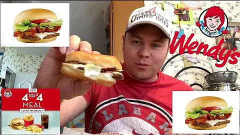 WENDYS NEW SWISS BACON JUNIOR CHEESEBURGER REVIEW