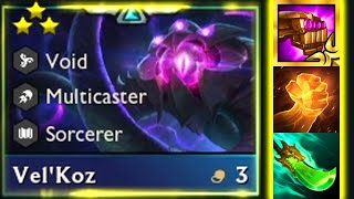 Early Education Vel'koz ⭐⭐⭐ 3 Star Carry | TFT Set 9 Comps