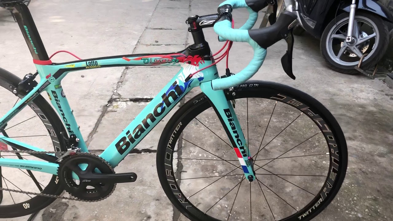 xe đạp BIANCHI khung carbon