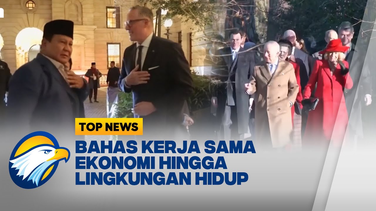 Prabowo Tiba di Inggris, Pertemuan Kunci dengan Raja Charles III dan PM Inggris! - [Top News]