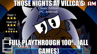 (Those Nights At Villca's: Full Classic Breakfast Collection)(Full Playthrough 100% [Tnav 1,He,2])