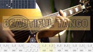 Hindi Zahra - Beautiful Tango (Unplugged) - Guitar  with Tabs Resimi