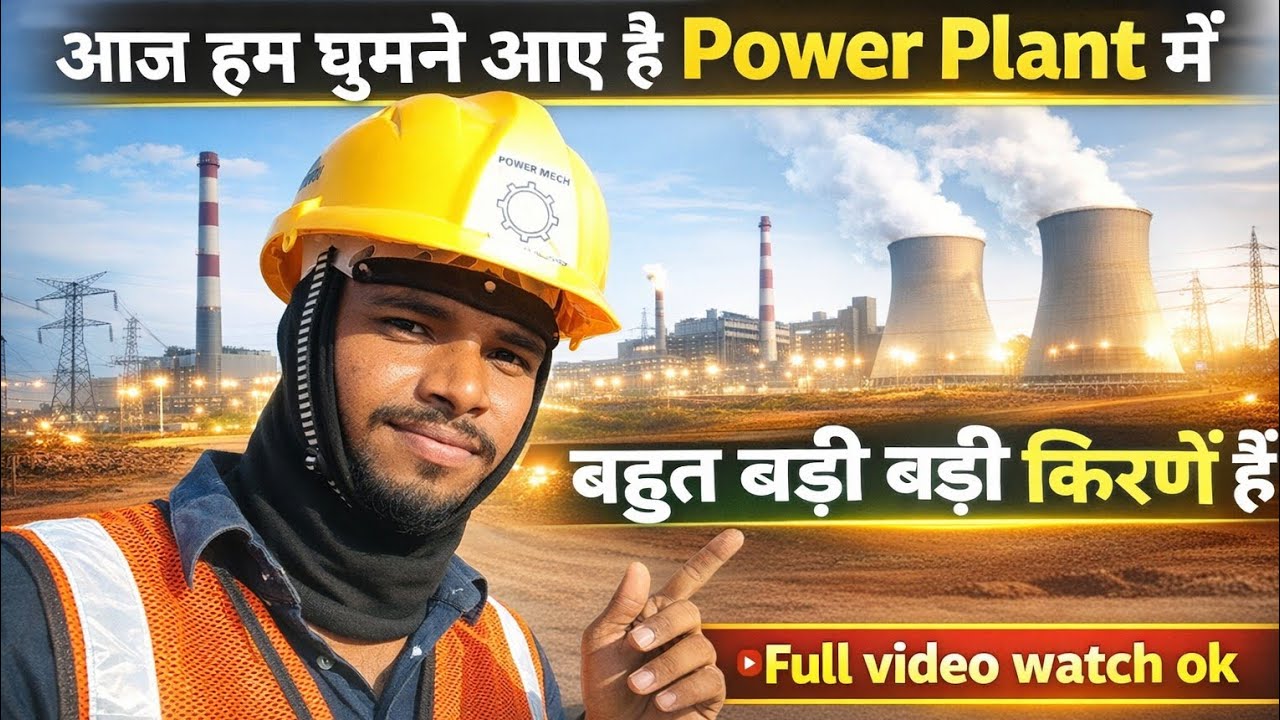 Power Plant के अंदर पहली बार 😱 | इतनी बड़ी मशीनें देख कर हैरान!😱😱#powerplant #factorytour #minivlog