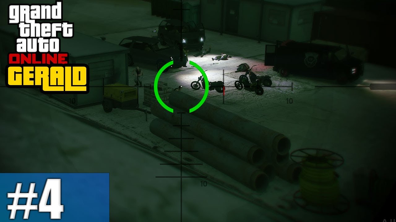 GTA Online Gerald: Flood In The LS River #4 - Storm Drain Shootout (Co-op) | Gerald Campaign