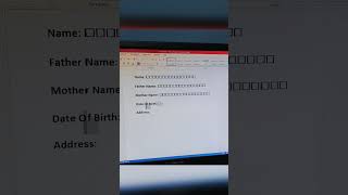 #MSWordTips #FormFilling #CheckboxHack #KeyboardShortcuts #OfficeHacks #DocumentDesign#shakysong