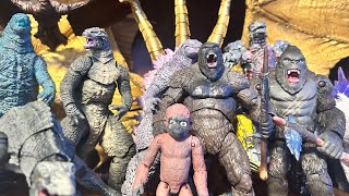 Custom Godzilla Figures