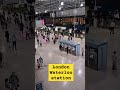 Train announcement at the Britain&#39;s busiest Train station. London Waterloo