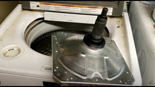 Maytag washer transmission and tub seal replacement