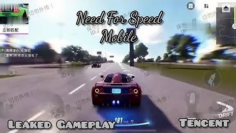Need For Speed mobile racing game leaked gameplay 2022 || Tencent Games || Details in Description👇