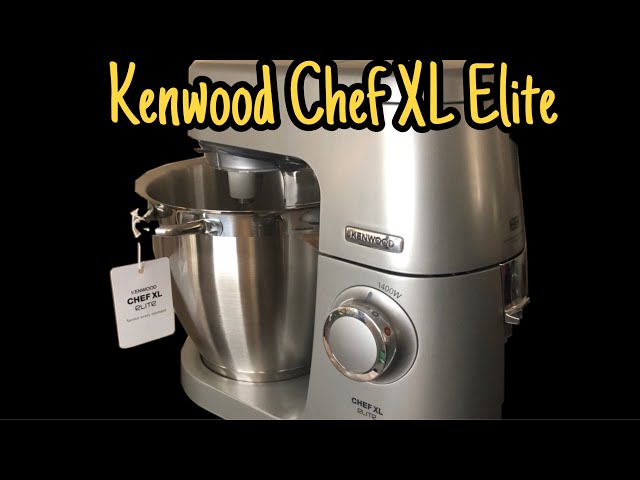 Kenwood Batidora Amasadora KVL 6170 S Chef Elite XL Plateado