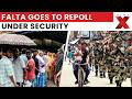 Falta Tension: Heavy Security Deployed Ahead of Repoll on May 21 in Bengal | NewsX