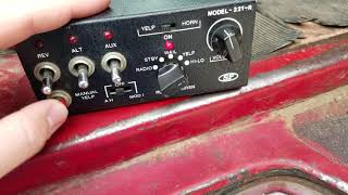 Scientific Prototypes SP Mark 5 NYPD Remote Head Siren