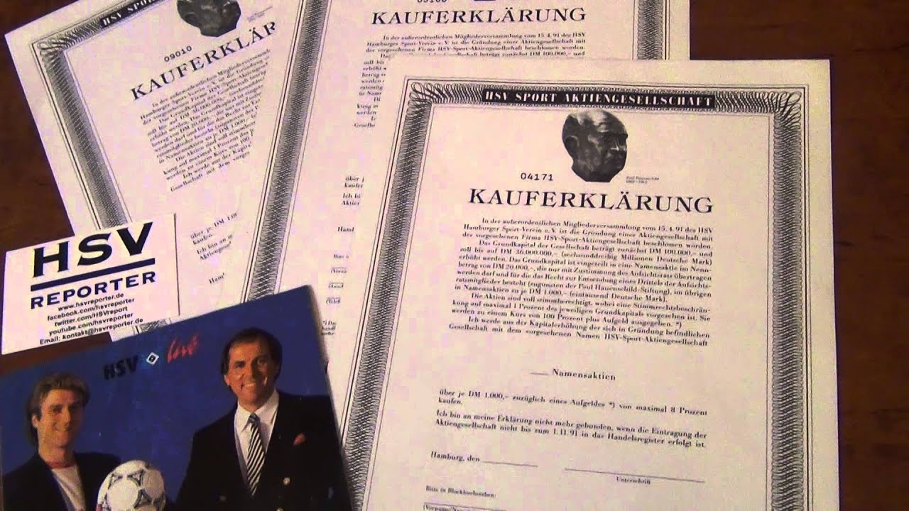 Hsv Aktie Hsv Aktie