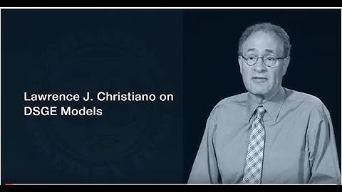 IMF asks Larry Christiano, what is the current agenda on DSGE modeling?