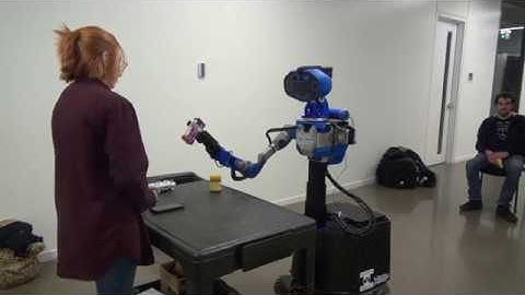 Walking Machine qualification video - Robocup@Home OPL 2020