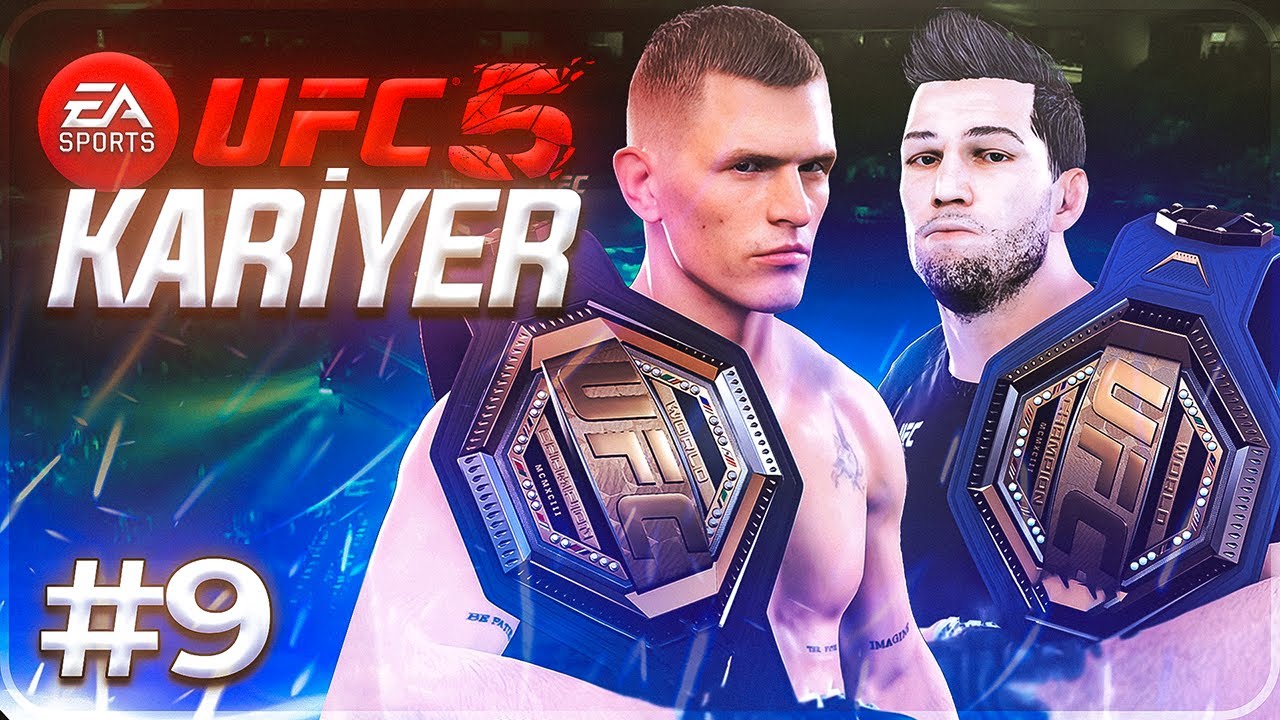 ÇİFTE ŞAMPİYONLUK DÖVÜŞÜ! İLK YENİLGİ GELİYOR MU? - UFC 5 Kariyer Modu #9