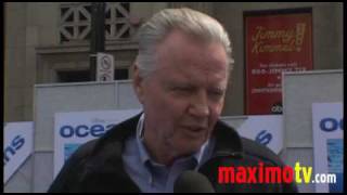 Jon Voight Interview "Oceans" Premiere