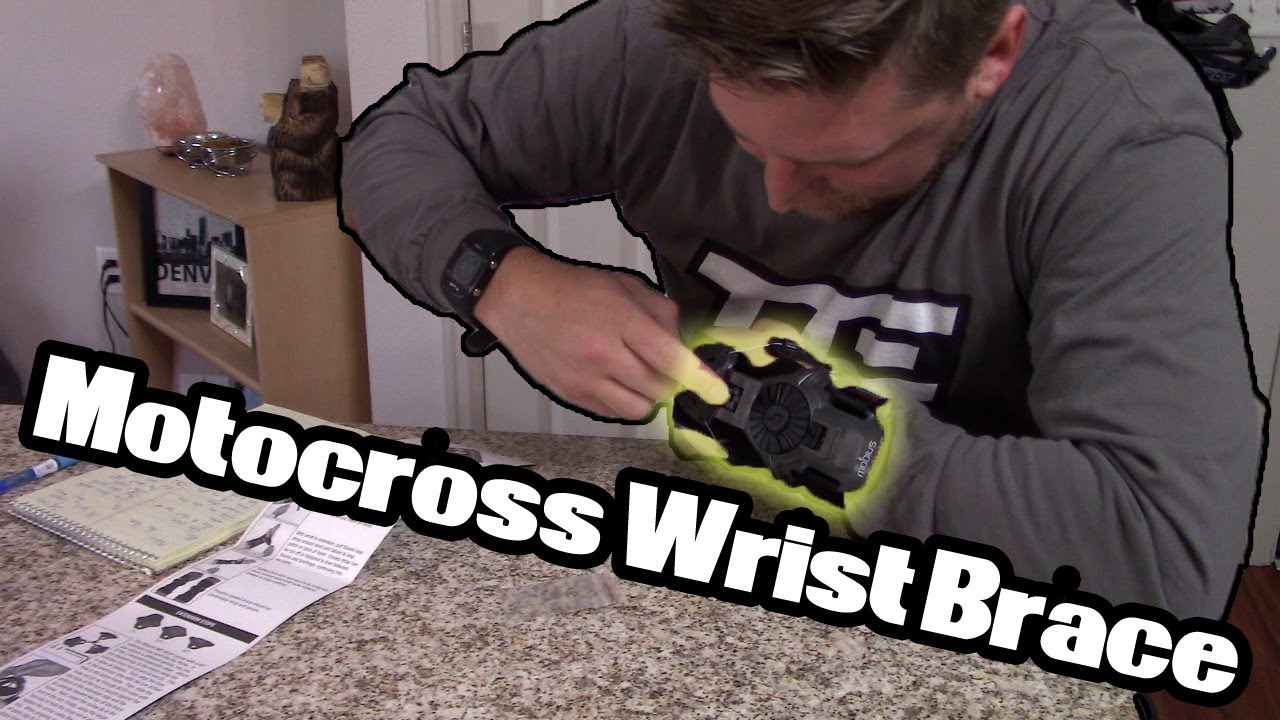 Motocross Wrist Brace Initial Review Mobius X8 All Sport Dynamics YouTube