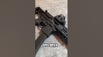 The APFG MPX K!! #airsoft #notreal