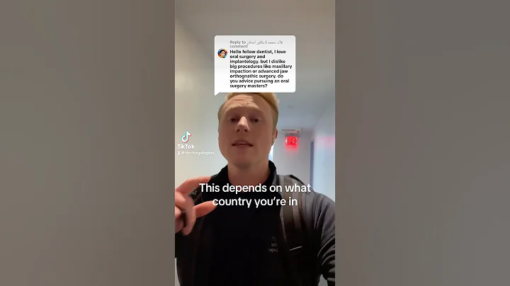 Getting Into Oral & Maxillofacial Surgery #oralsurgery #dentist #doctorgallagher