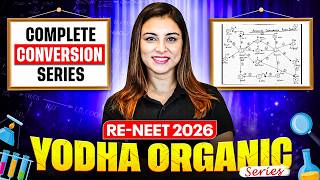 RE-NEET 2026: Complete Organic Conversions in One Shot | Yoddha Organic Series | Anushka Mam