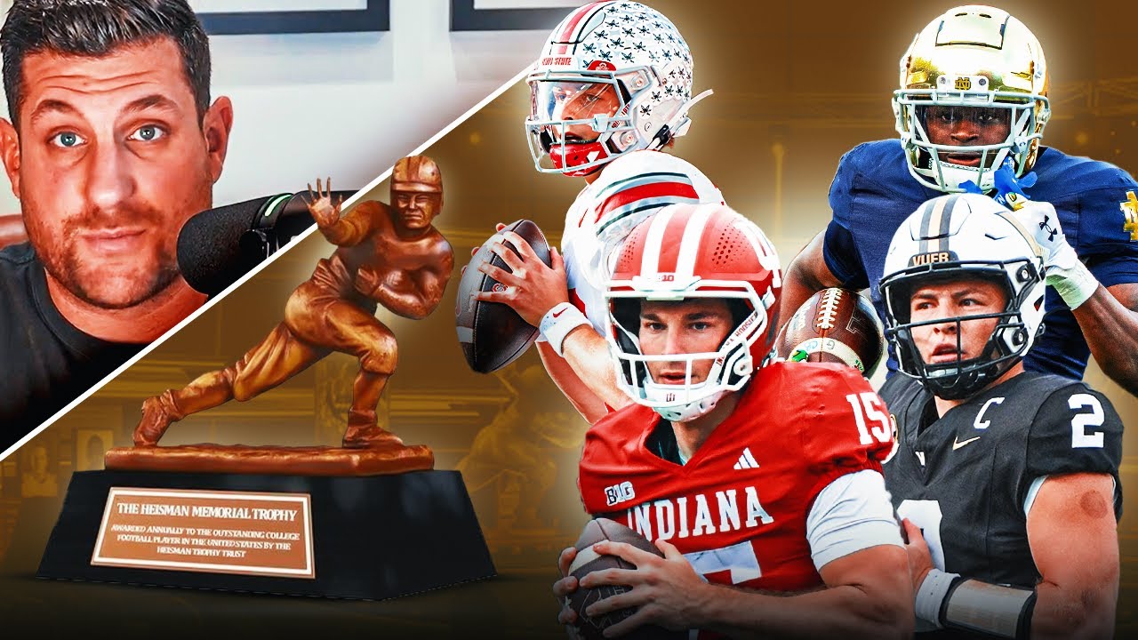 Финалисты премии Хайсмана: раннинбек Джеремия Лав, квотербек Фернандо Мендоса, квотербек Диего Па...