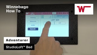 Winnebago Adventurer: How to Operate the StudioLoft™ Bed
