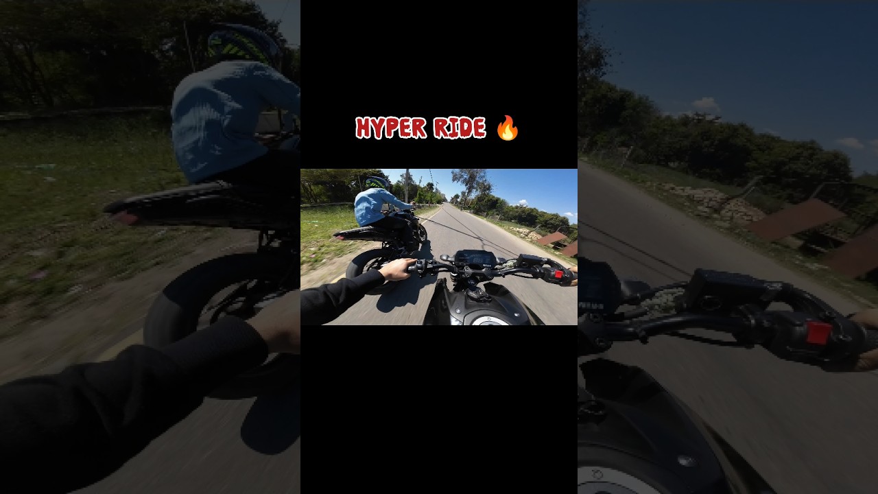 Hyper riding in traffic 