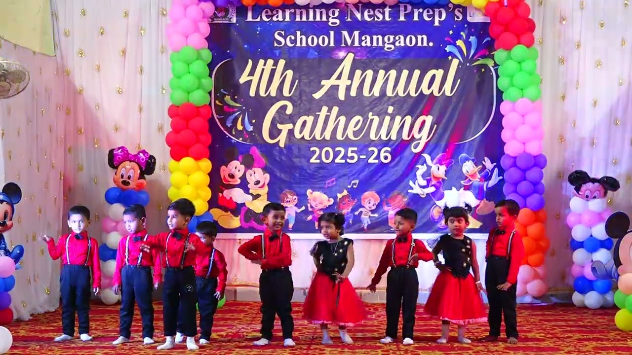 Learning Nest Prep's School Mangaon 4th Annual Gathering 2025-26