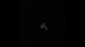 Polymerlike folding of a 2-dimensional granular chain in H2O