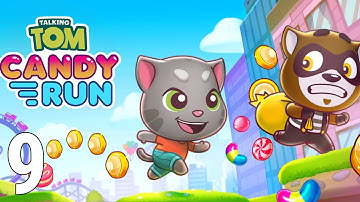 Talking Tom Candy Run Gameplay Part 9 - Brainiac Ben 2023 (iOS)