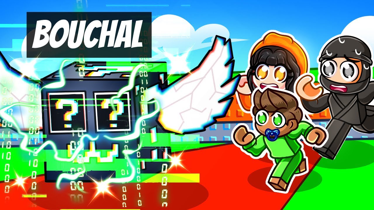 Předstírám, že jsem HACKNUTÝ LUCKY BLOCK v Roblox STEAL A BRAINROT!