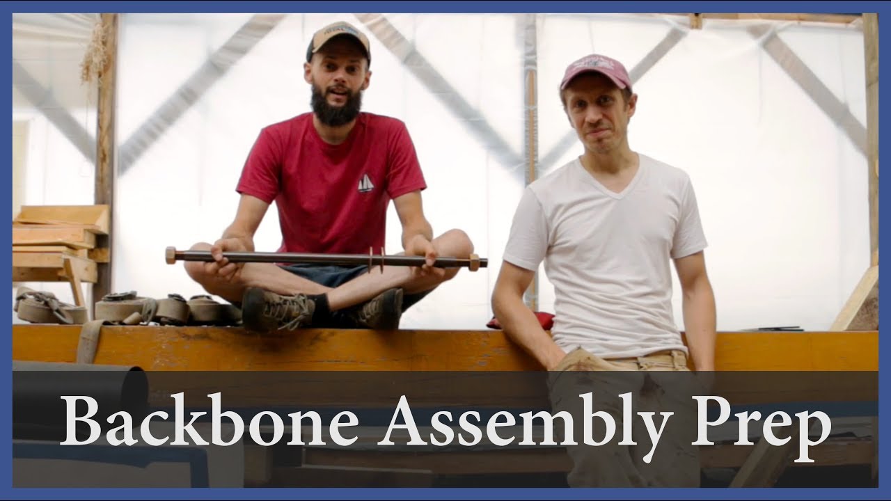 Acorn to Arabella – Journey of a Wooden Boat – Episode 42: Backbone Assembly Prep