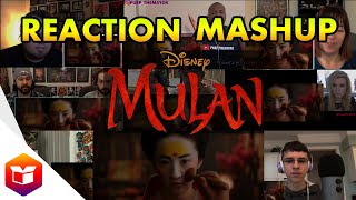 Disney&#39;s Mulan | Official Trailer - Reaction Mashup