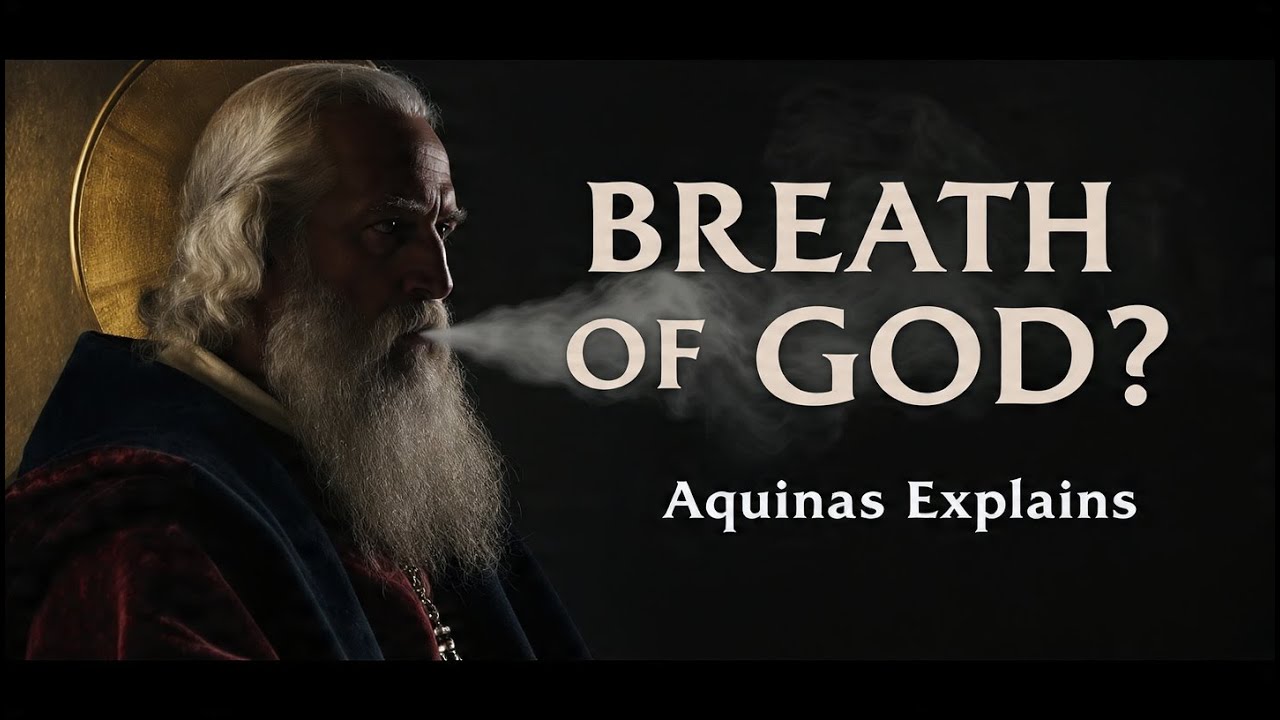 What is the breath of God according to Saint Thomas Aquinas?