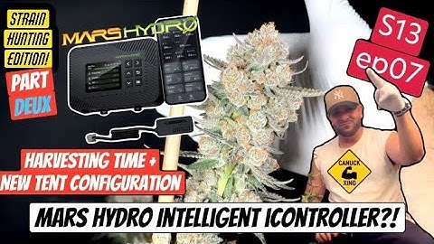 Par sensors, moisture meters and co2 sensors oh my!  The Mars hydro iControl intelligent system 