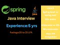 java spring boot microservices interview questions and answers for experienced