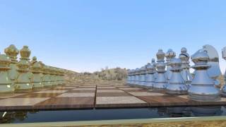 Animated 3D Modeled chess game screenshot 2