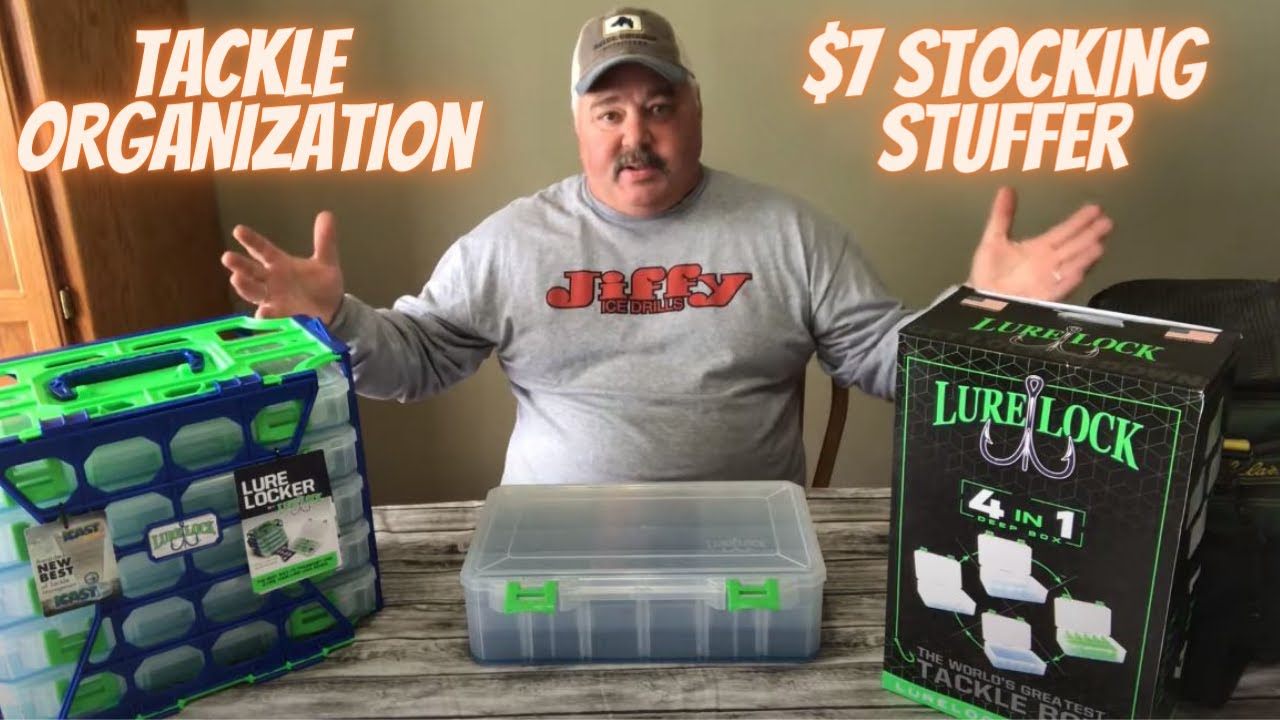 Tackle Organization by Lure Lock - The 7$ stocking stuffer! 