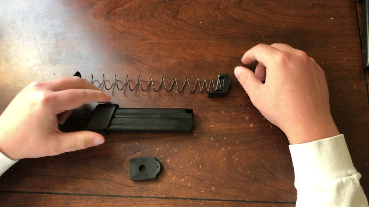 Hk P30/vp9 9mm 20rd Magazine Assembly and Disassembly YouTube