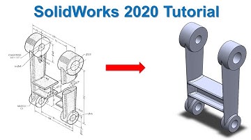 Solidworks 2020 Tutorial #50 | 3D Model Basic Beginners