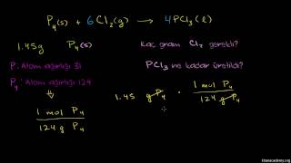 Stokiyometri Örnek Soru 1 Kimya